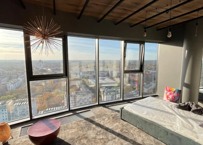 Hanza Tower - 22 Floor, Swimming Pool & Apartment Szczecin